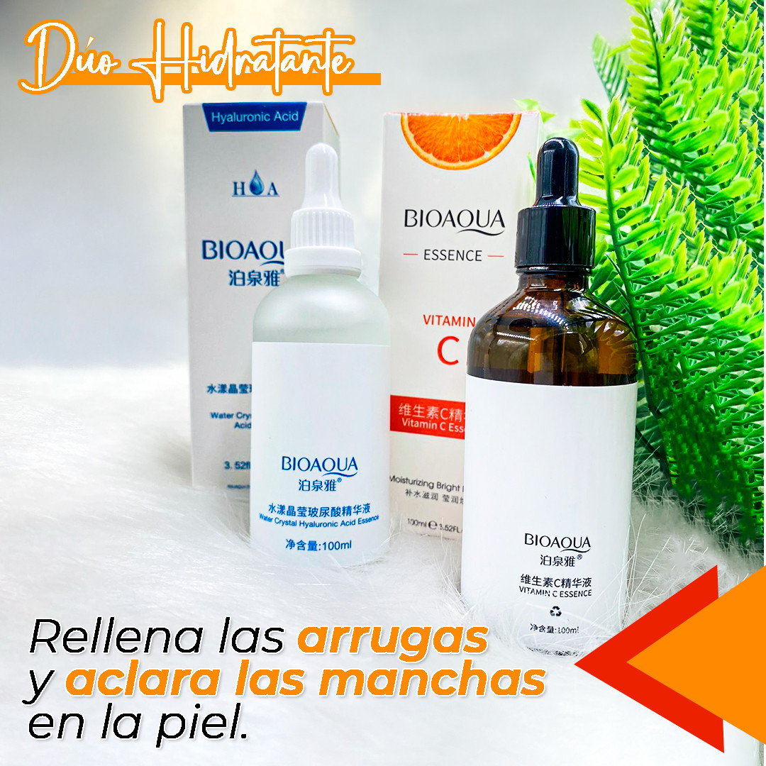 Set Hidratación Profunda y Contorno con Vitamina C - Recupera luminosidad y suavidad en tu rostro - Imagen 2