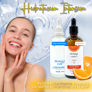 Set Hidratación Profunda y Contorno con Vitamina C - Recupera luminosidad y suavidad en tu rostro