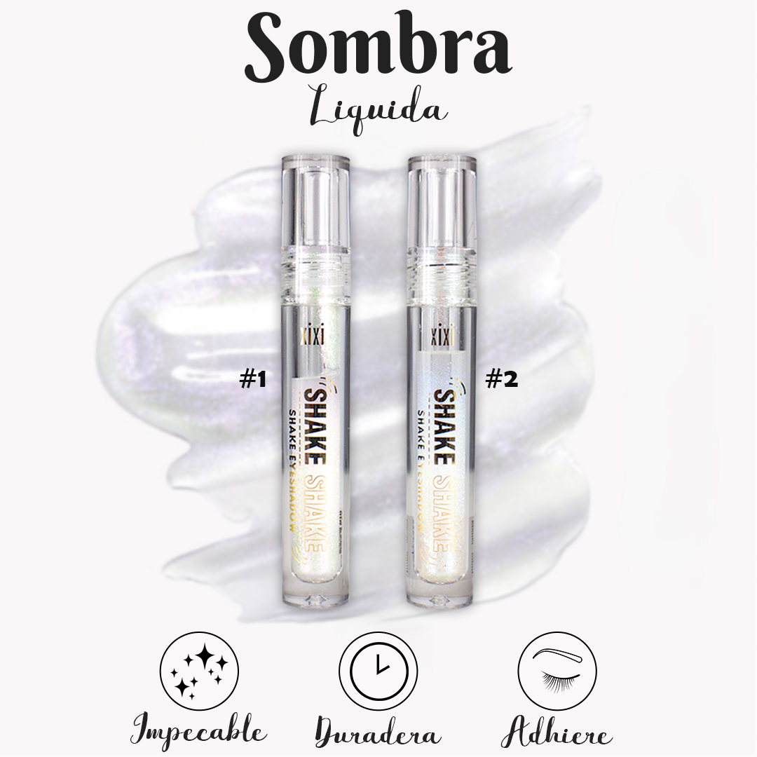 Set x2 Sombra Líquida Iluminadora 3.3g - Brilla con acabado metálico intenso y duradero - Imagen 3